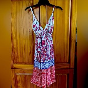 Sexy summer dress by COSABELLA ITALY Size L-Juniors